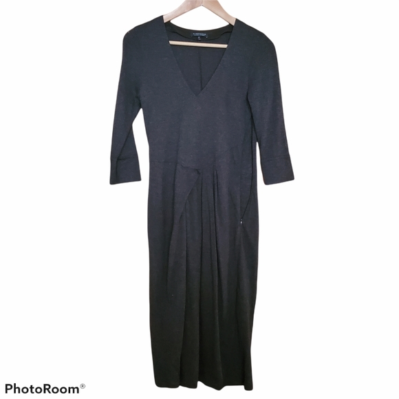 Strenesse Gabriele Strehle Wool Blend Gray Dress 4 - Picture 1 of 9